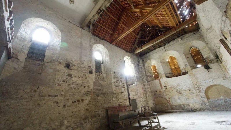 Intérieur de l'ancienne chapelle